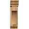 Ekena Millwork Westlake Traditional Rough Sawn Bracket w/ Offset Brace, Western Red Cedar, 6"W x 18"D x 22"H BKT0604X18X22WTL01RWR - alternate 3